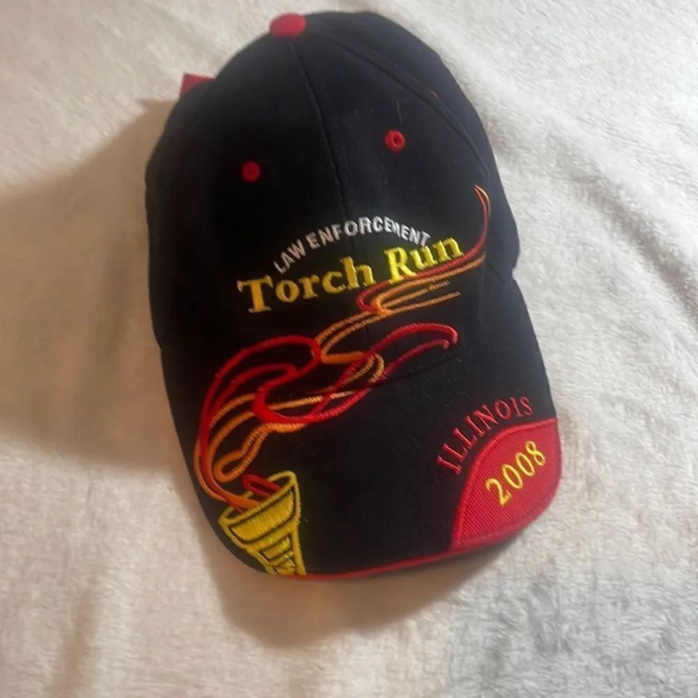 Law enforcement Torch run 2008 Illinois hat